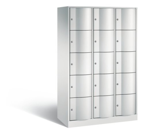 C+P Schließfachschrank Resisto, 15 Fächer