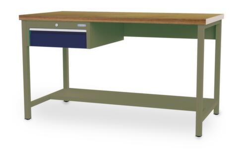 Bedrunka + Hirth Werkbank, 1 Schublade, 1/2 Ablageboden