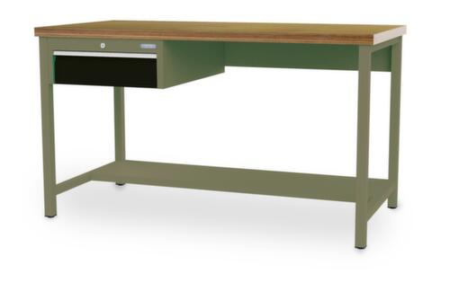 Bedrunka + Hirth Werkbank, 1 Schublade, 1/2 Ablageboden