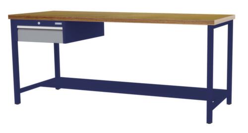 Bedrunka + Hirth Werkbank, 1 Schublade, 1/2 Ablageboden