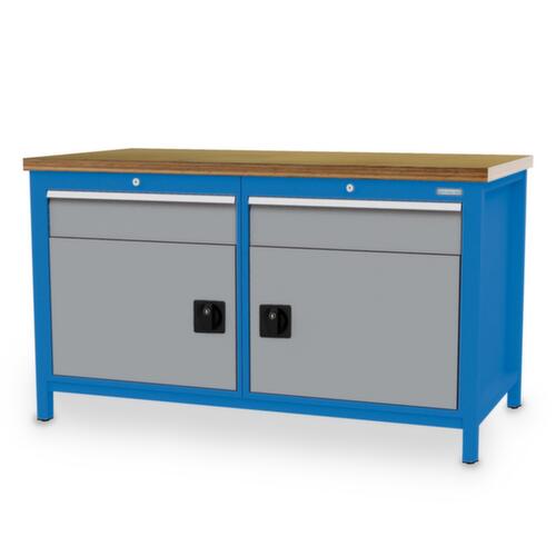 Bedrunka + Hirth Werkbank, 2 Schubladen, 2 Schränke