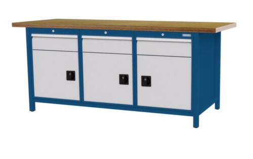 Bedrunka + Hirth Werkbank, 3 Schubladen, 3 Schränke