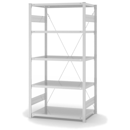 hofe Antibakterielles Regal AntiBac®, Höhe x Breite x Tiefe 2000 x 1060 x 635 mm, 5 Böden