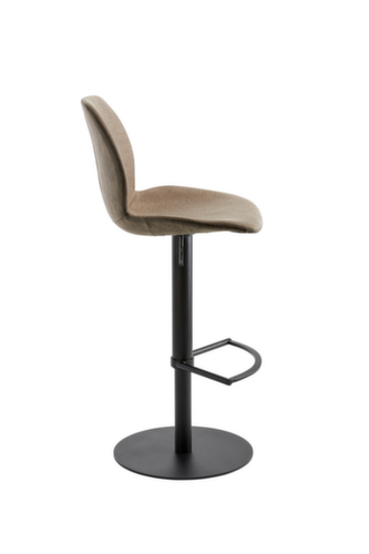 Mayer Sitzmöbel Höhenverstellbarer Barhocker myMARCO, Sitz sand meliert