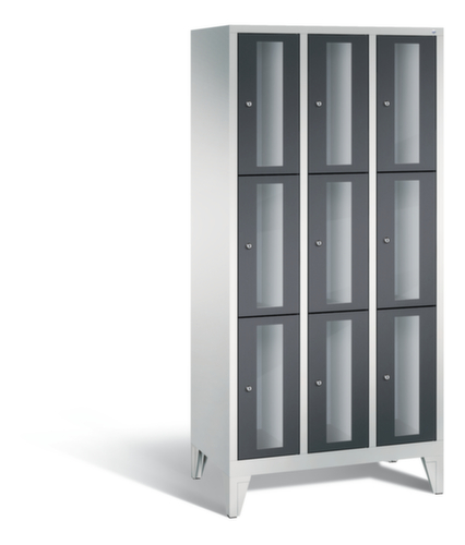 C+P Schließfachschrank Classic, 9 Fächer