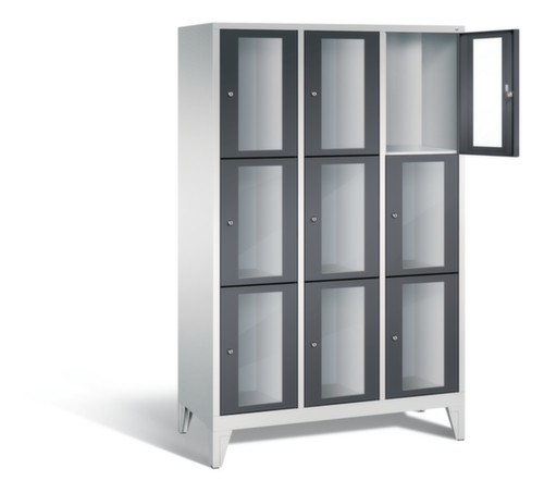 C+P Schließfachschrank Classic, 9 Fächer