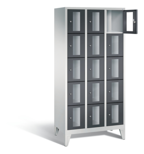C+P Schließfachschrank Classic, 15 Fächer