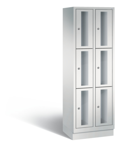 C+P Schließfachschrank Classic, 6 Fächer