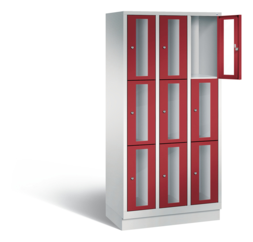 C+P Schließfachschrank Classic, 9 Fächer