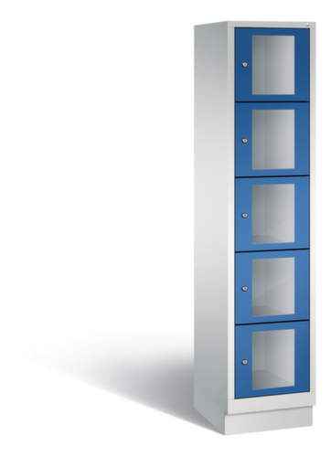 C+P Schließfachschrank Classic, 5 Fächer