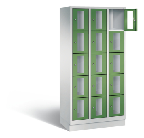 C+P Schließfachschrank Classic, 15 Fächer
