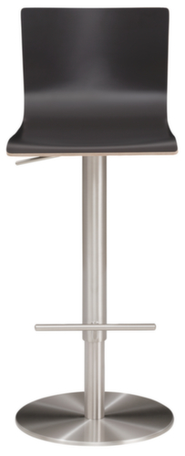 Mayer Sitzmöbel Barhocker myHENRI mit hoher Rückenlehne, Sitz anthrazit