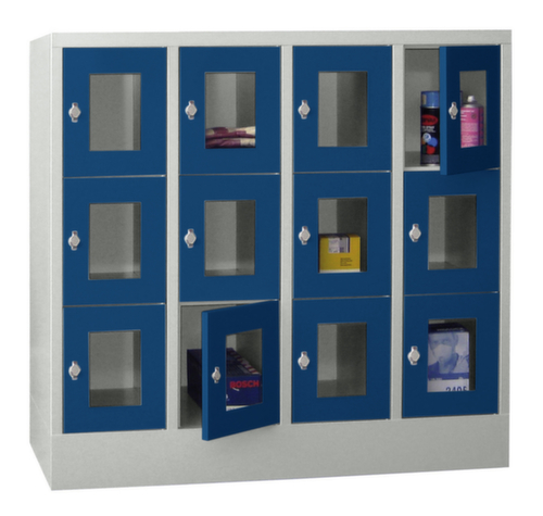 PAVOY Schließfachschrank Basis, 12 Fächer
