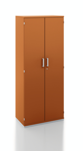 Flügeltürenschrank RQ60, 5 Ordnerhöhen, lichtgrau/lichtgrau