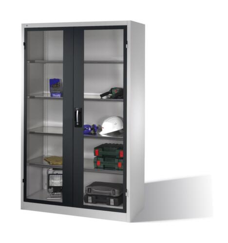 C+P Werkstattschrank ERGO mit Sichtfenstertüren