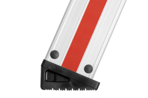 Hymer Stehleiter 8024 beidseitig begehbar, 2 x 3 profilierte Stufen