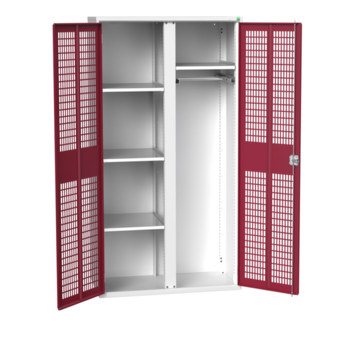 bott Universalschrank verso mit Mitteltrennwand, Breite 1050 mm