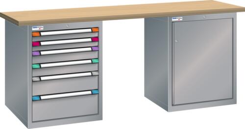 Thurmetall Werkbank, 6 Schubladen, 1 Schrank