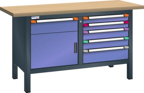 Thurmetall Werkbank, 6 Schubladen, 1 Schrank