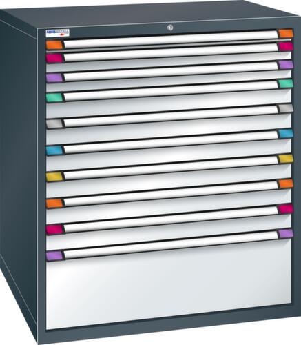 Thurmetall Schubladenschrank mit Breite 1005 mm, 10 Schublade(n)