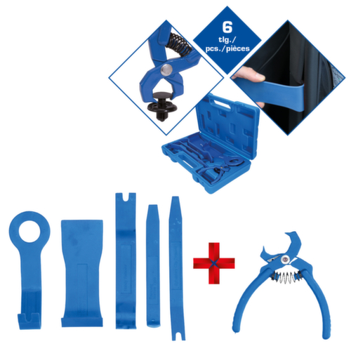 Brilliant Tools Zierleistenkeile-Polster-Satz