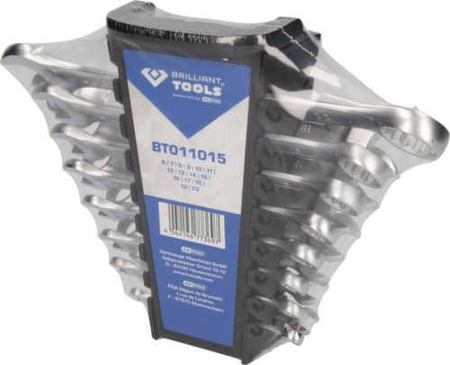Brilliant Tools Ring-Maulschlüssel-Satz