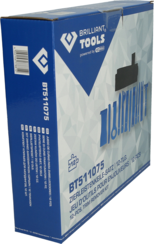 Brilliant Tools Zierleistenkeile-Satz