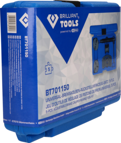 Brilliant Tools Universal-Bremskolben-Rückstellwerkzeug-Satz