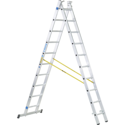 ZARGES Mehrzweck-Teleskopleiter Skymaster DX, 3 x 8 Dreieckssprossen