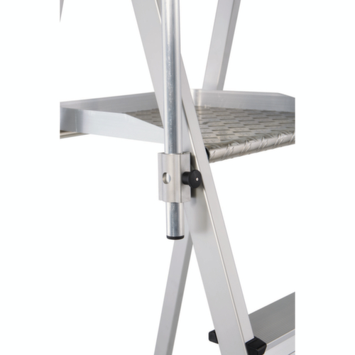 ZARGES Plattformleiter ZAP NEO S mit klappbarem Handlauf