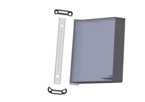 tarifold Wandelement PRO mit PVC-Sichttafeln, mit 10 Sichttafeln in DIN A4
