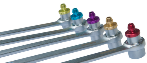 KS Tools Bremsen-Entlüftungsschlüssel-Satz