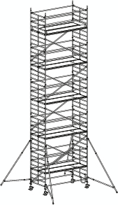 Hymer Fahrgerüst 8373 mit Auslegern