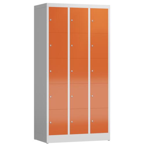 Schließfachschrank ClassiX, 15 Fächer