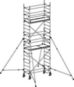 Hymer Fahrgerüst 8472 mit Auslegern