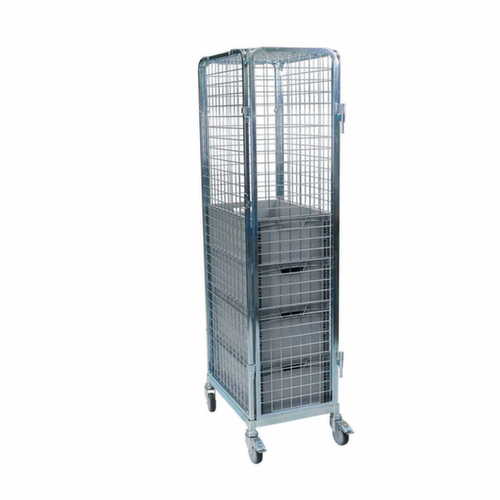 Sicherheitsrollbehälter, Traglast 500 kg, Länge x Breite 680 x 500 mm