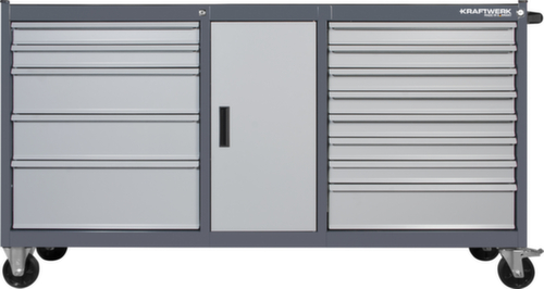 KRAFTWERK® Extra breiter Werkstattwagen BASIC LINE XXL BT1800, 13 Schublade(n)