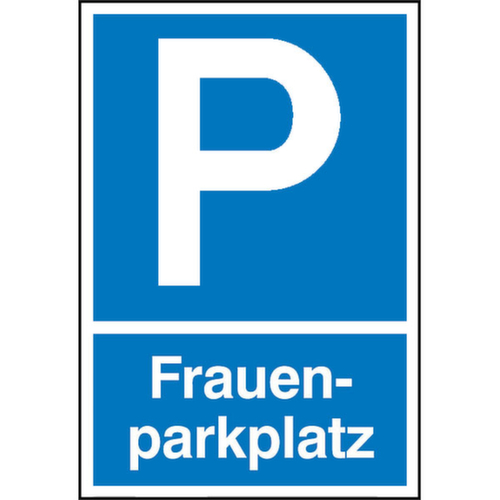 Parkplatzschild SafetyMarking® für Frauenparkplatz