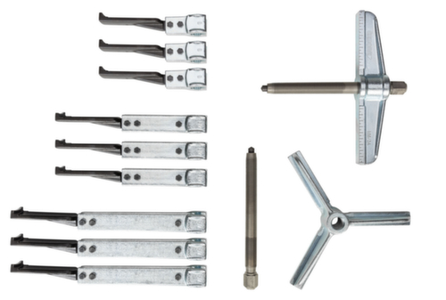 GEDORE 1.07/K-2 Abzieher-Set mit 9 Haken