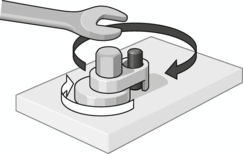 GEDORE 1.28/1 Stehbolzenausdreher 6 - 13 mm