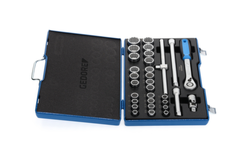 GEDORE D 19 XMAU-20 Steckschlüssel-Satz 1/2" 31-teilig