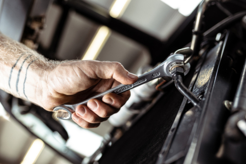 GEDORE 400 17X19 Doppelringschlüssel offen UD-Profil 17x19 mm