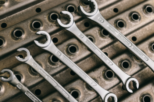 GEDORE 400 17X19 Doppelringschlüssel offen UD-Profil 17x19 mm