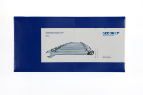 GEDORE 1 B-026 Ring-Maulschlüssel-Satz 26-teilig 6-32 mm