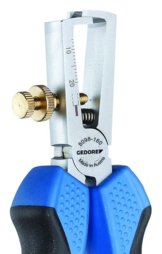 GEDORE 8098-160 JC Abisolierzange 160 mm 2K-Griff