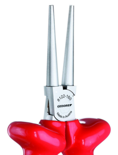 GEDORE VDE 8122-160 VDE-Rundzange mit Tauchisolierung 160 mm