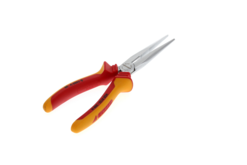 GEDORE VDE 8132-200 H VDE-Flachrundzange mit Hüllenisolierung 200 mm