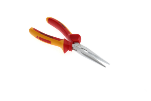 GEDORE VDE 8132-200 H VDE-Flachrundzange mit Hüllenisolierung 200 mm