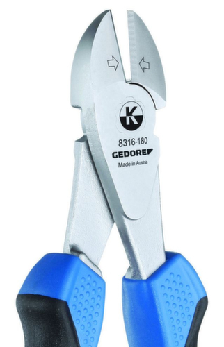 GEDORE 8316-180 JC Kraft-Seitenschneider 180 mm 2K-Griff