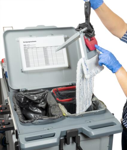 Geschlossener Reinigungswagen VariX - Press, 4x6 l Eimer